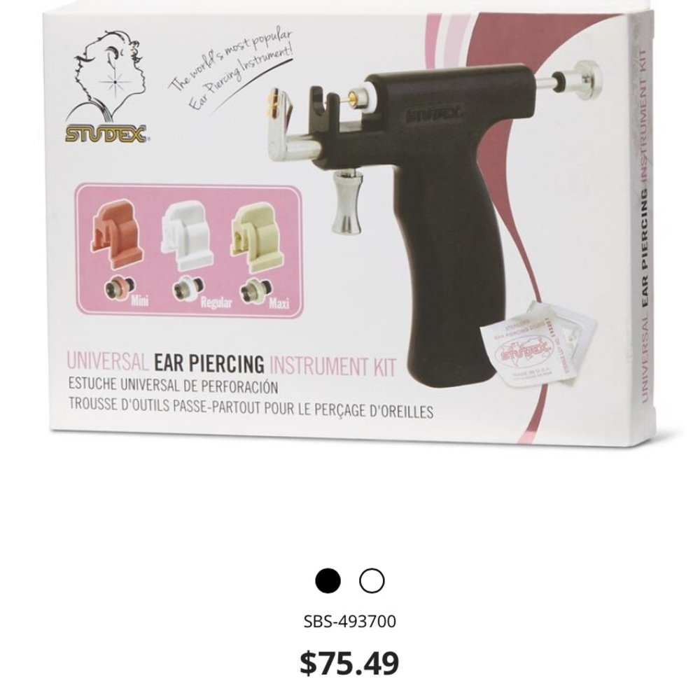 Ear piercing kit